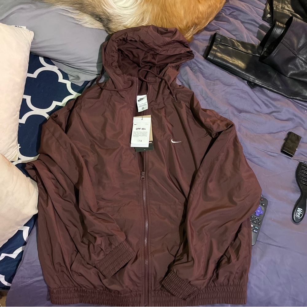 Nike Women's Burgundy Utility Jacket